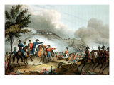 Buy Battle of Salamanca, 22nd July 1812, Etched by J. Clarke, Coloured by M. Dubourg at AllPosters.com