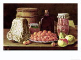 Buy Still Life with Fruit and Cheese at AllPosters.com