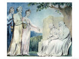 Illustrations of the Book of Job; Job Accepting Charity, 1825