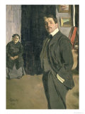 Portrait of Sergei Pavlovich Diaghilev with His Nurse, 1906
