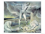 Illustrations of the Book of Job; Satan Smiting Job with Sore Boils, 1825