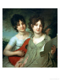 Portrait of A. and V. Gagarin, 1802