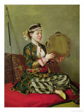 Buy Turkish Woman with a Tambourine at AllPosters.com