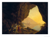 A Grotto in the Kingdom of Naples, with Banditti, Exh. 1778