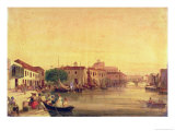 Buy The Careenage, Bridgetown, Barbados, circa 1848 at AllPosters.com