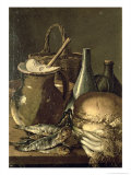 Buy Still Life with Fish, Leeks and Bread at AllPosters.com