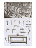 Buy Plate XVIII: the Instrument Maker's Workshop and Tools at AllPosters.com