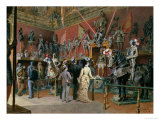 Buy The First Armoury Room of the Ambraser Gallery in the Lower Belvedere, 1875 at AllPosters.com