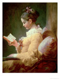 Young Girl Reading