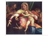 Buy Madonna and Child with Ss. Joseph and John the Baptist and a Donor at AllPosters.com