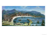 Buy Messina - a Panoramic View of the Port at AllPosters.com