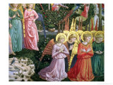 Angels in a Heavenly Landscape, the Left Hand Wall of the Apse