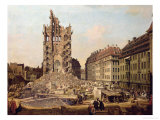 Buy The Ruins of the Old Kreuzkirche, Dresden at AllPosters.com
