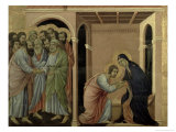 Buy Maesta: the Virgin Says Farewell to St. John, 1308-11 at AllPosters.com
