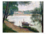 Buy River Landscape with a Boat at AllPosters.com