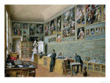 Buy The Library, in Use as an Office of the Ambraser Gallery in the Lower Belvedere, 1879 at AllPosters.com
