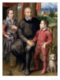Portrait of the Artist's Family, Minerva Amilcare and Asdrubale, 1559
