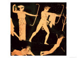 Buy The Death of the Niobids, Detail from an Attic Red-Figure Calyx-Krater, circa 450 BC at AllPosters.com