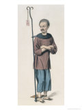 Buy A Malefactor Chained to an Iron Bar, Plate 12 from "The Punishments of China" at AllPosters.com