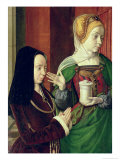 Buy Madeleine of Bourgogne Presented by St. Mary Magdalene at AllPosters.com