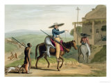 Buy Boors Returning from Hunting, Plate 11 from "African Scenery and Animals" at AllPosters.com