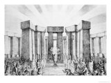 Buy Druids Sacrificing to the Sun in Their Temple Called Stonehenge at AllPosters.com