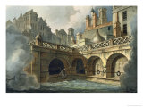 Buy Inside of Queen's Bath, from "Bath Illustrated by a Series of Views" at AllPosters.com