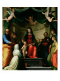 Buy The Mystic Marriage of St. Catherine of Siena with Saints, 1511 at AllPosters.com