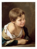 Buy A Peasant Boy Leaning on a Sill, 1670-80 at AllPosters.com