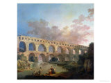 Buy The Pont Du Gard, Nimes, circa 1786 at AllPosters.com