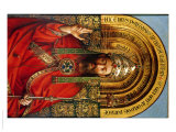 God the Father, Detail of the Central Panel of the Ghent Altarpiece, 1432