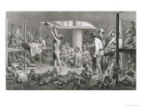Buy Negroes in the Bilge, Pub. by Engelmann, circa 1835 at AllPosters.com