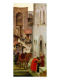Nerli Altarpiece, Detail of the San Frediano Gate in Florence, 1494