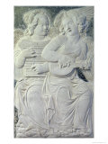Buy Two Putti from the Frieze of Musical Angels in the Chapel of Isotta Degli Atti, circa 1450 at AllPosters.com