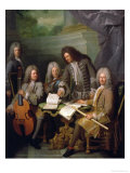 La Barre and Other Musicians, circa 1710