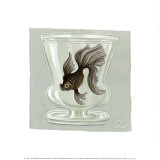Whimsical Goldfish II