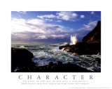 Character: Crashing Waves Art Print
