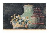 Still Life with Red Birdcage