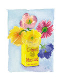Flowers in a Yellow Can