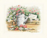 Buy Watering Can and Daisies at AllPosters.com