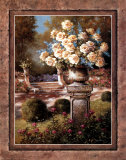 Urn with Yellow Roses