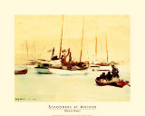 Buy Schooners at Anchor at AllPosters.com