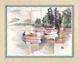 Buy Sailboats Among Pine Trees at AllPosters.com