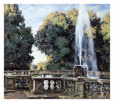 Buy The Fountain, Villa Torlonia at AllPosters.com