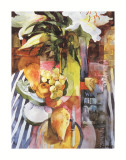 Still Life with Fruit and Lilie