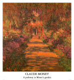 Buy Pathway in Monet's Garden at AllPosters.com