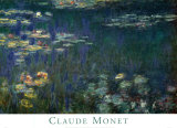 Waterlilies: Green Reflections I