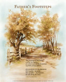 Father's Footsteps Art Print