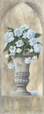 Urn with Red Geraniums
