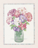 Buy Petunias in a Milk Jar at AllPosters.com
